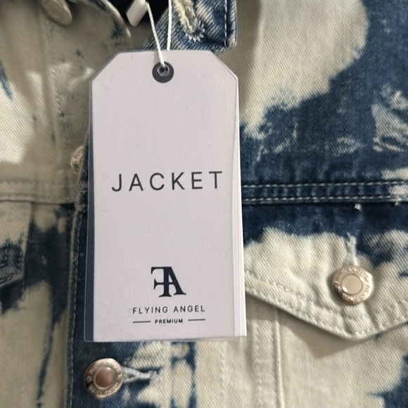 Flying Angel Denim Short Jacket.size small - Picture 4 of 8
